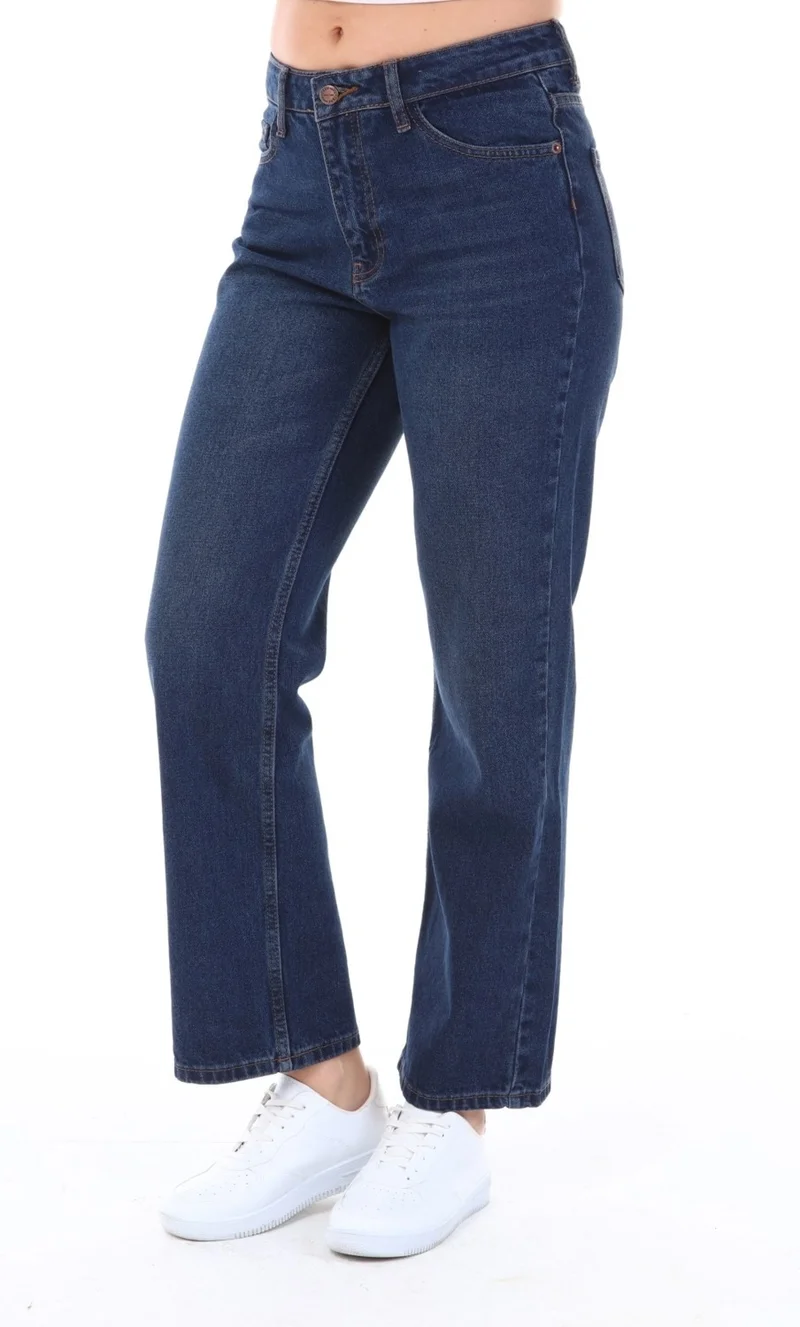 سيدي دينيم Women's High Waist Casual Jeans Plus Size Jeans - C602