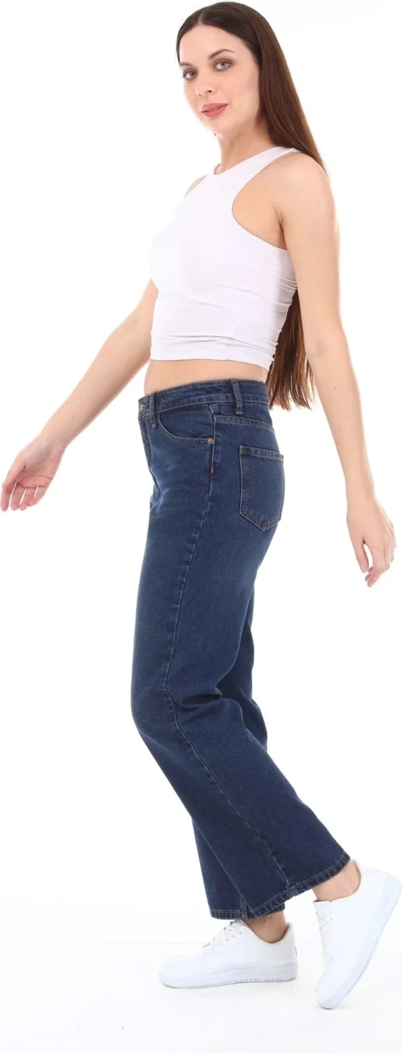 سيدي دينيم Women's High Waist Casual Jeans Plus Size Jeans - C602