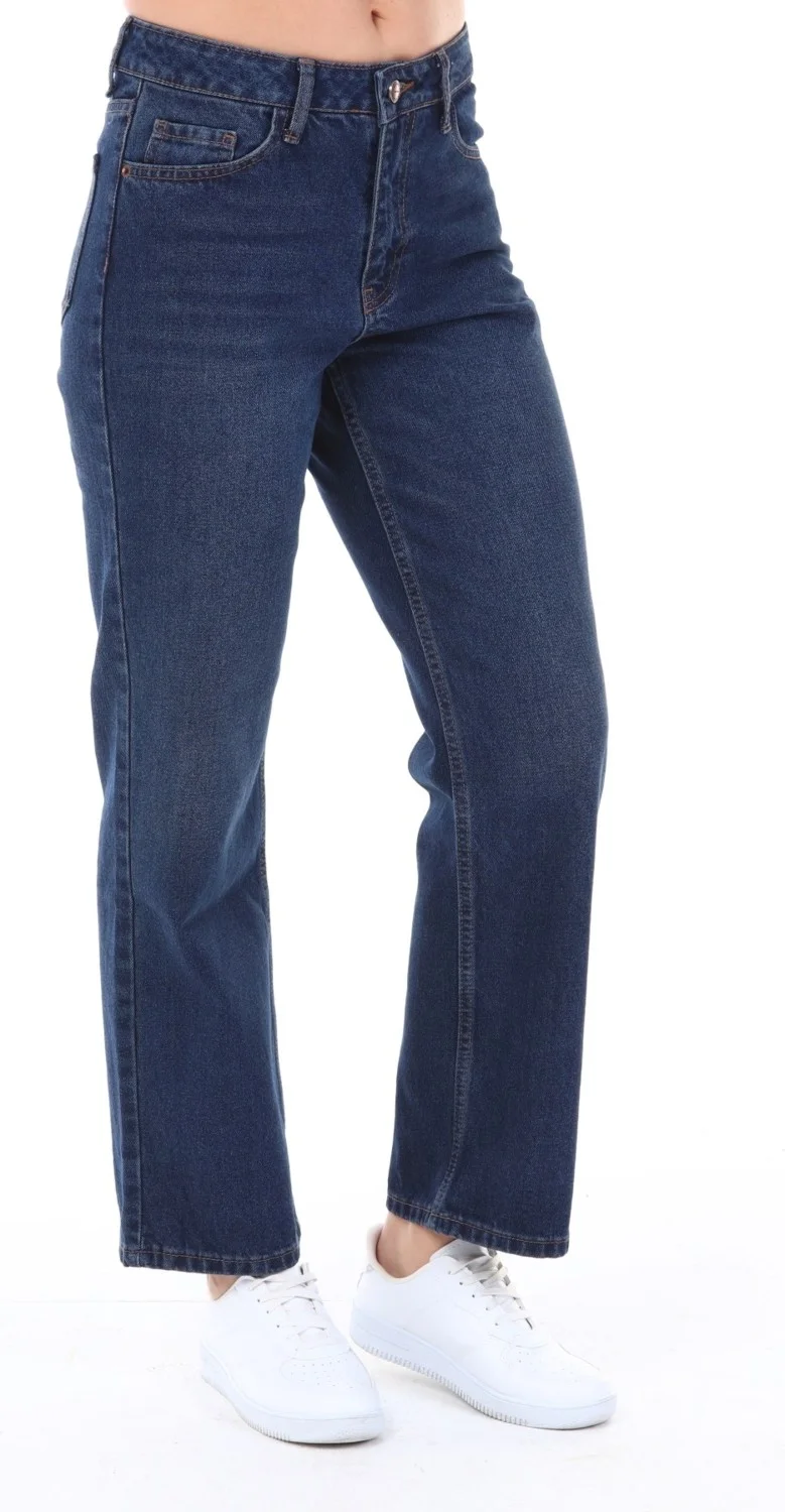 سيدي دينيم Women's High Waist Casual Jeans Plus Size Jeans - C602