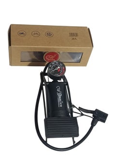 Buster 100PSI 7bar Multi-Purpose Single Foot Pump - Black  - Image 4