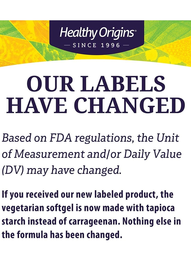 Healthy Origins Lutein (Lutemax 2020), 20 mg - For Healthy Vision & Eye Health - Supplement with Zeaxanthin - Vegan, Non-GMO & Gluten-Free Supplement - 180 Veggie Gels - Image 4