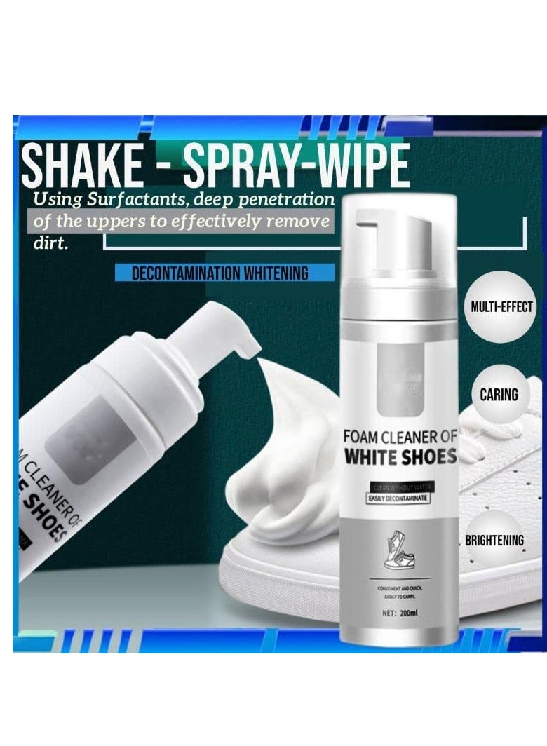 منظف رغوي للعناية بالأحذية الرياضية من وايت، 200 مل - Image 2