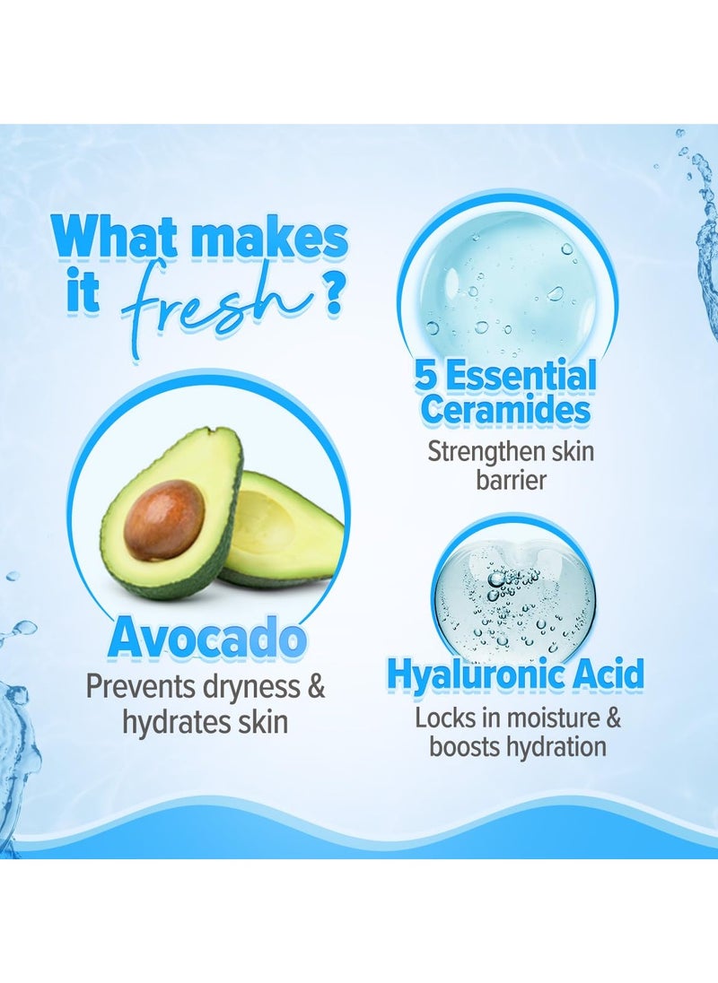 Aqualogica 5 Barrier+ Repair Sunscreen with Avocado & 5 Essential Ceramides | SPF 50 PA++++ | UVA/B & Blue Light Broad Spectrum Protection | Strengthens Skin Barrier | 24 Hr Moisturization | Fragrance Free | 50 g  - Image 4