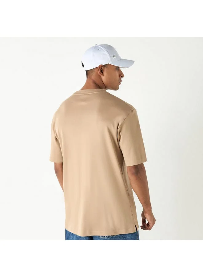 Kappa Kappa Graphic Print T-shirt with Short Sleeves