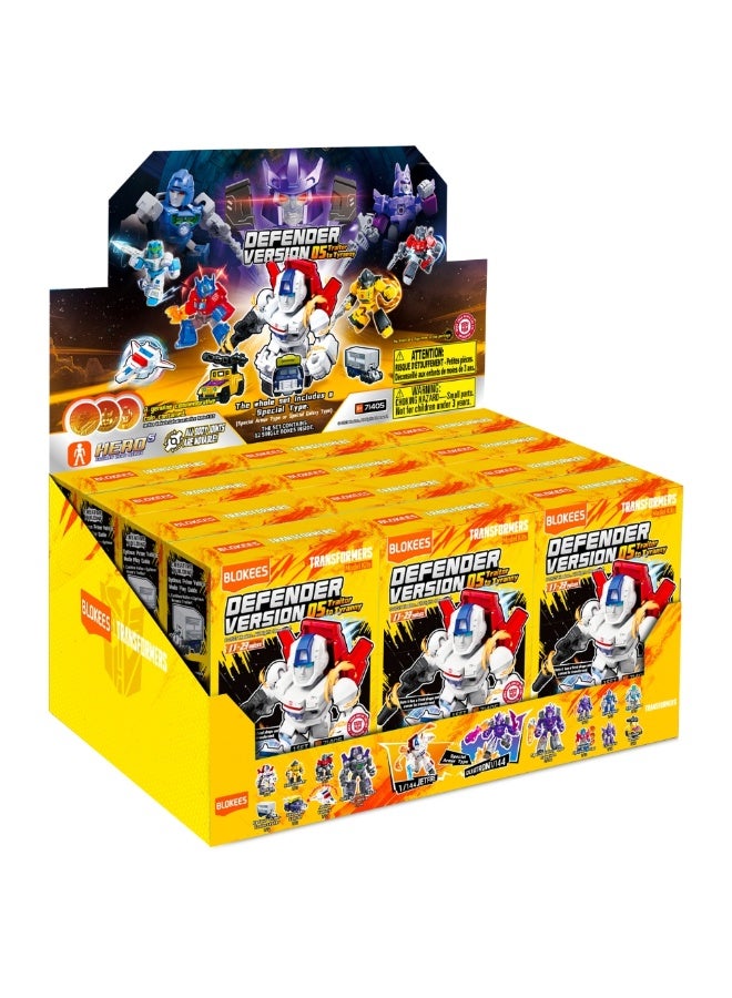 Blokees Transformers Traitor to Tyranny Model Kit Blind Box | Defender Version 05 Buildable Robot Figure for Kids Ages 3+ | Surprise Collectible with 11-23 Snap-Fit Pieces - Image 2