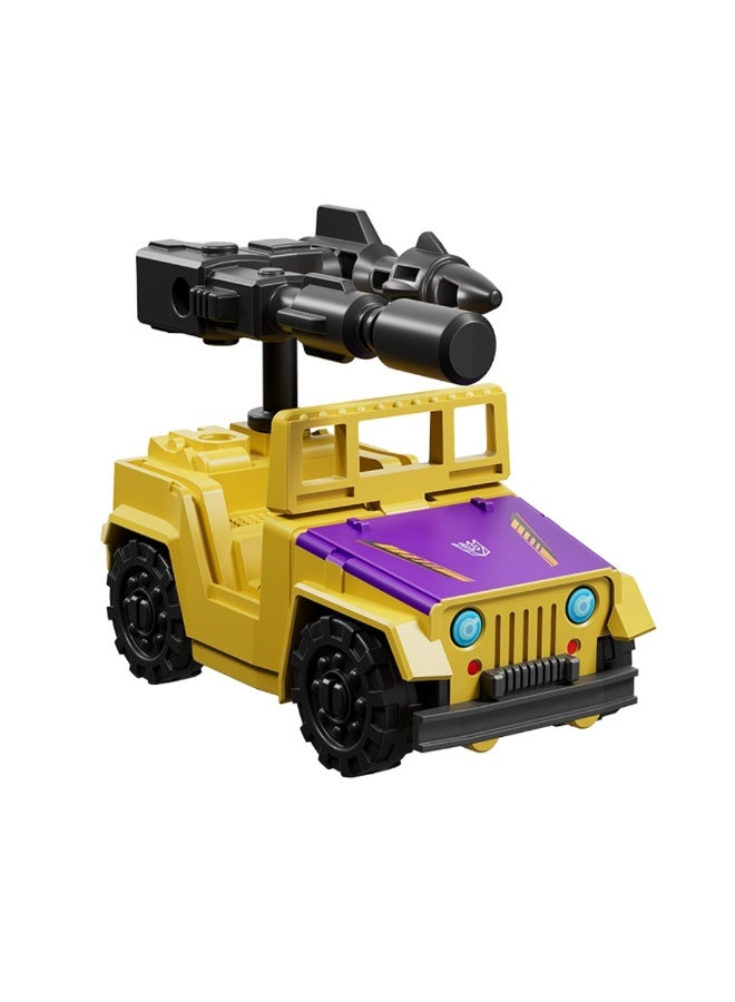 Blokees Transformers Traitor to Tyranny Model Kit Blind Box | Defender Version 05 Buildable Robot Figure for Kids Ages 3+ | Surprise Collectible with 11-23 Snap-Fit Pieces - Image 4