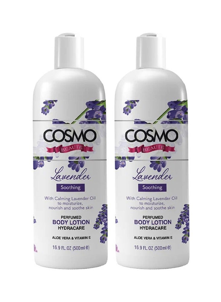 COSMO لوشن الجسم كوزمو لافندر 500 مل اشترِ 1 واحصل على 1 مجانًا