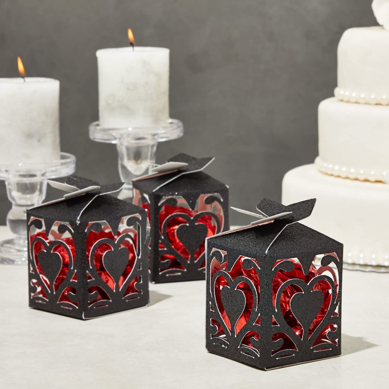 Bright Creations Black Glitter Cardstock Paper - Shimmer Finish for Scrapbook & Craft Paper - Laser Printer Friendly Card Stock - Easy to Cut Solid Black Glitter Cardstock - 24 Sheets, 8.5 x 11 in - Image 3