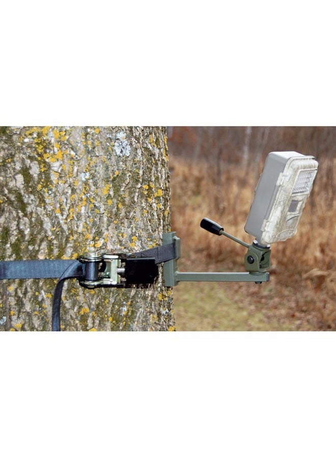HME Products Strap-On Trail Camera Holder, Olive - Image 1