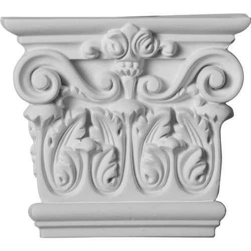 Ekena Millwork 5 3/4"W x 5 1/8"H x 1 3/4"P Corinthian Capital (Fits Pilasters up to 4"W x 1"D) - Image 3