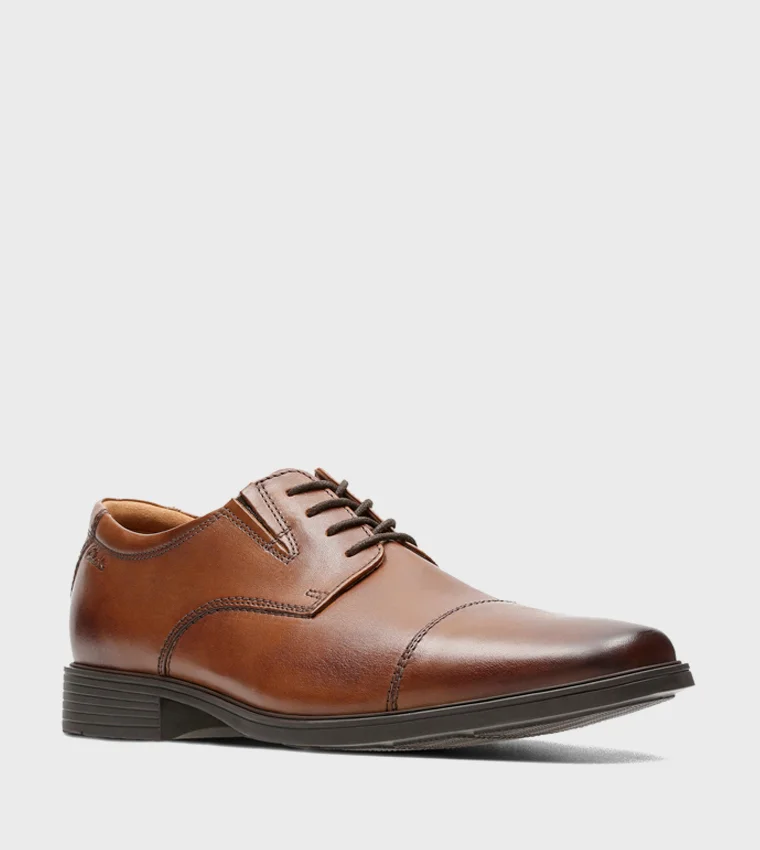 clarks TILDEN Cap Toe Derby Shoes