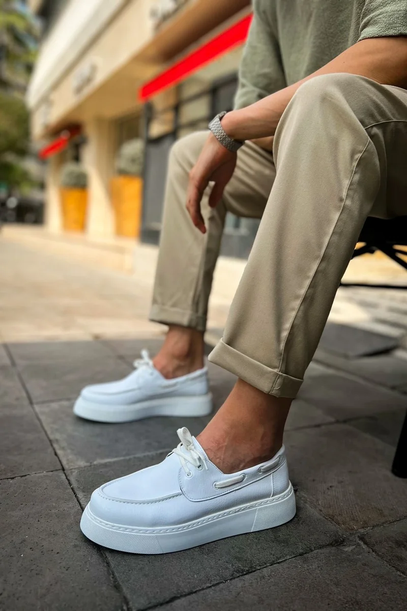 Chekich CH419 Cbt Torrini Men's Shoes White