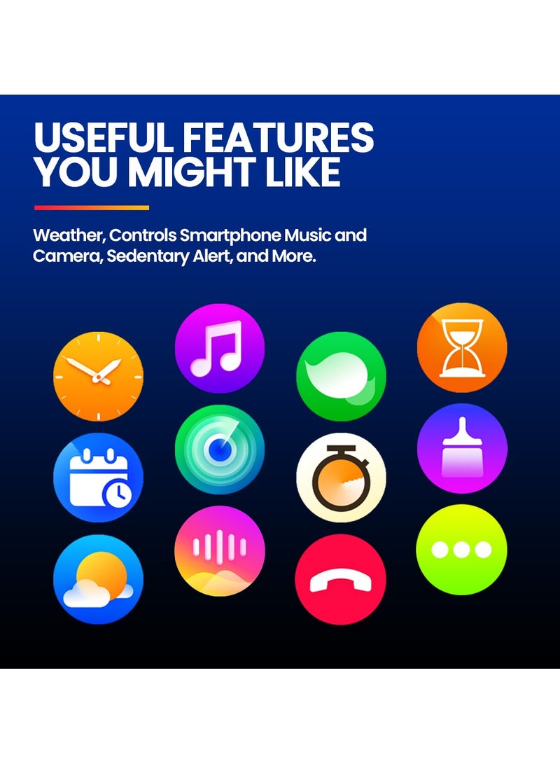 Zeblaze New Zeblaze Btalk 3 Plus Voice Calling Smart Watch 1.39 Large HD Color Display Fitness Tracking Smartwatch for Men and Women - Image 4