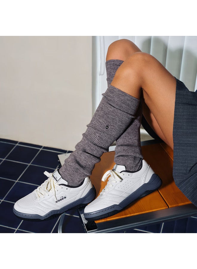 Diadora Men's And Women's Casual Shoes Action Racer, Agate White/ebony Gray/black, Size 42.5 - Image 4