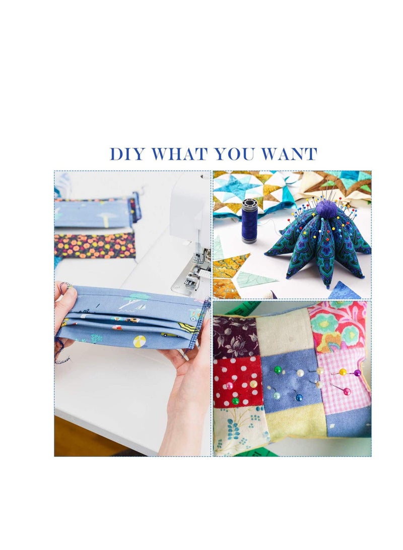 42 Pieces Quilting Fabric Squares Sheets Cotton Fabric Bundle Squares Patchwork 9.5 x 9.5 Inch Pre-Cut Quilt Squares for DIY Crafts Sewing Quilting - Image 4