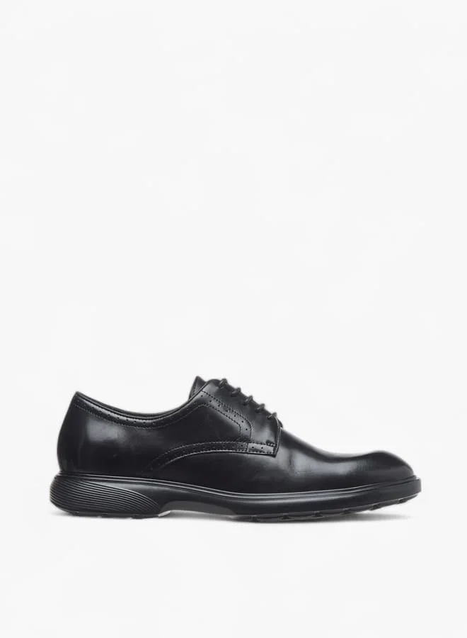 Le Confort Men Solid Lace-Up Derby Shoes