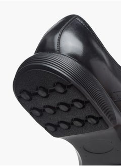 Le Confort Men Solid Lace-Up Derby Shoes  - Image 5