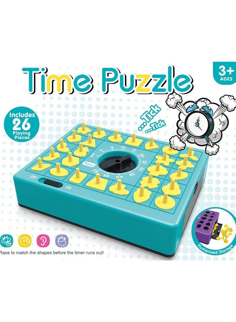 HALAMODO Pop-Up Time Puzzle Board Game – Fun Hand-Eye Coordination Toy for Kids Ages 3-8, Party Game and Birthday Gift for Boys and Girls - Image 2