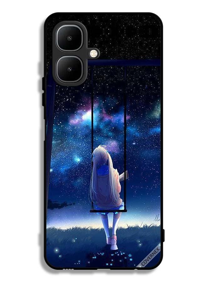 Covernex Infinix Smart 10 Protective Case Cover Sad Girl