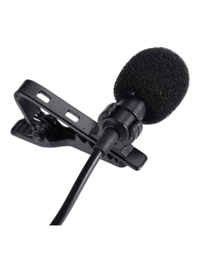 NIBEMINENT Clip-On Lapel Lavalier Microphone Mic LU-D4694B Black - Image 5