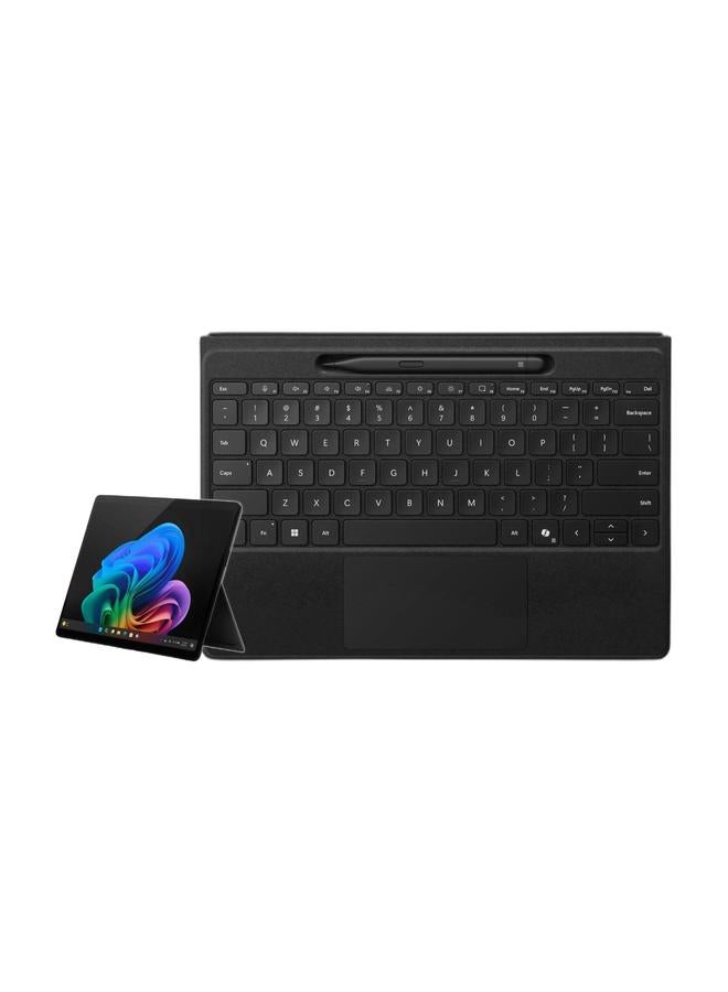 Microsoft Surface Pro 11 Copilot+ PC Laptop With 13-Inch Display, Qualcomm Snapdragon X Plus Processor/16GB RAM/512GB SSD/Qualcomm Adreno Graphics/Windows 11 English/Arabic BLACK English/Arabic BLACK with flex Keyboard - Image 1