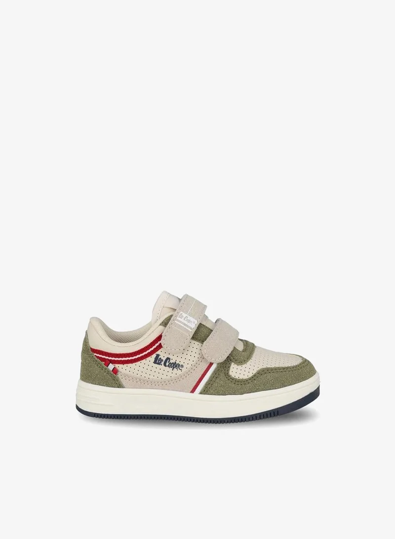 لي كوبر Boys Hook & Loop Ankle Sneakers