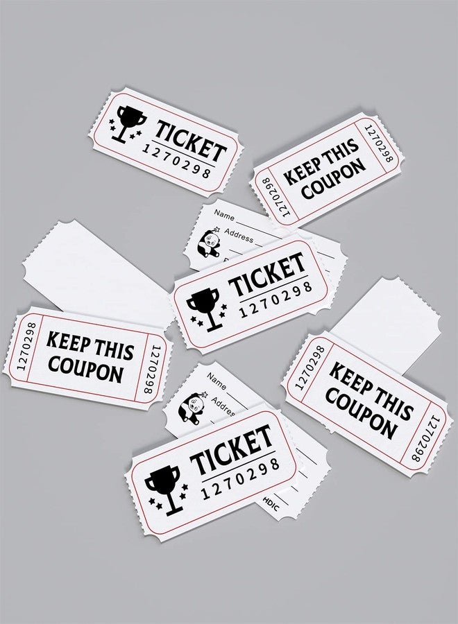 Methdic 2" x 2" 2000 Raffle Tickets Double Roll for Events, Entry, Class Reward, Fundraiser & Prizes Tickets - Image 3
