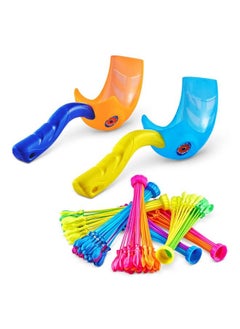 Bunch O Balloons Launcher 2 Pack & 4 Stems By Zuru Rapidfilling Selfsealing Tropical Colored Water Balloons For Outdoor Family Friends Children Summer Fun  - Image 4