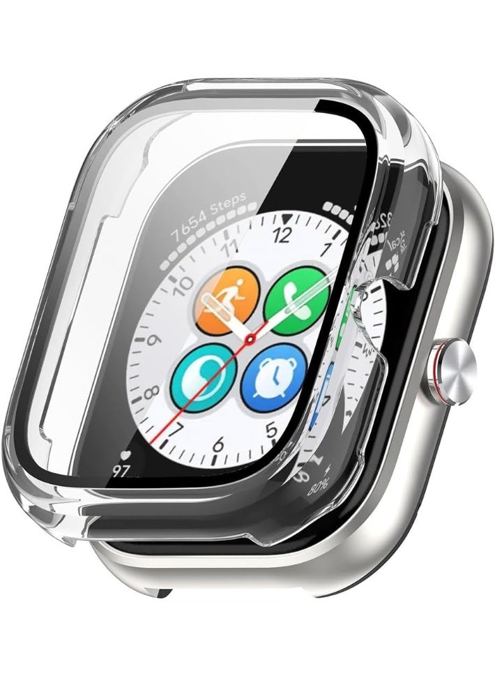 ChicVibe Case for Honor Choice Watch, PC Shell+Tempered Glass Integrated Design,Anti Fall and Scratch Resistant, High-Definition and Transparent, Honor Choice Watch cover, Transparent - Image 1