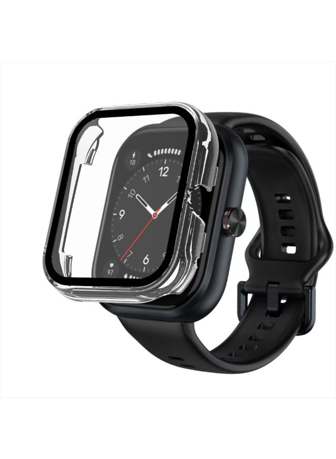 ChicVibe Case for Honor Choice Watch, PC Shell+Tempered Glass Integrated Design,Anti Fall and Scratch Resistant, High-Definition and Transparent, Honor Choice Watch cover, Transparent - Image 2