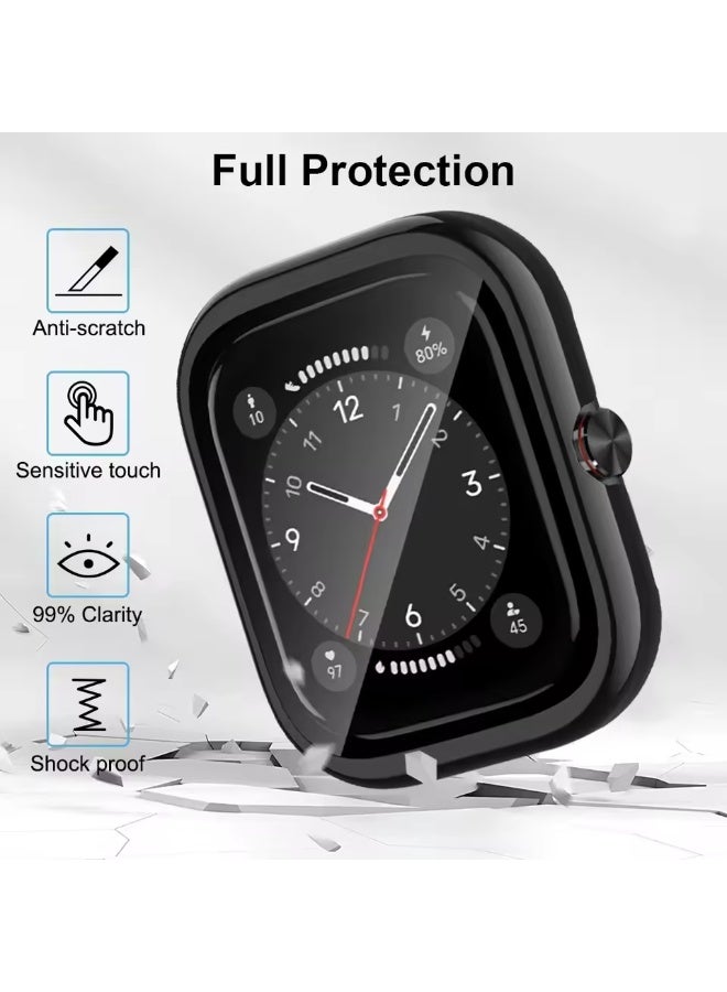 ChicVibe Case for Honor Choice Watch, PC Shell+Tempered Glass Integrated Design,Anti Fall and Scratch Resistant, High-Definition and Transparent, Honor Choice Watch cover, Transparent - Image 4