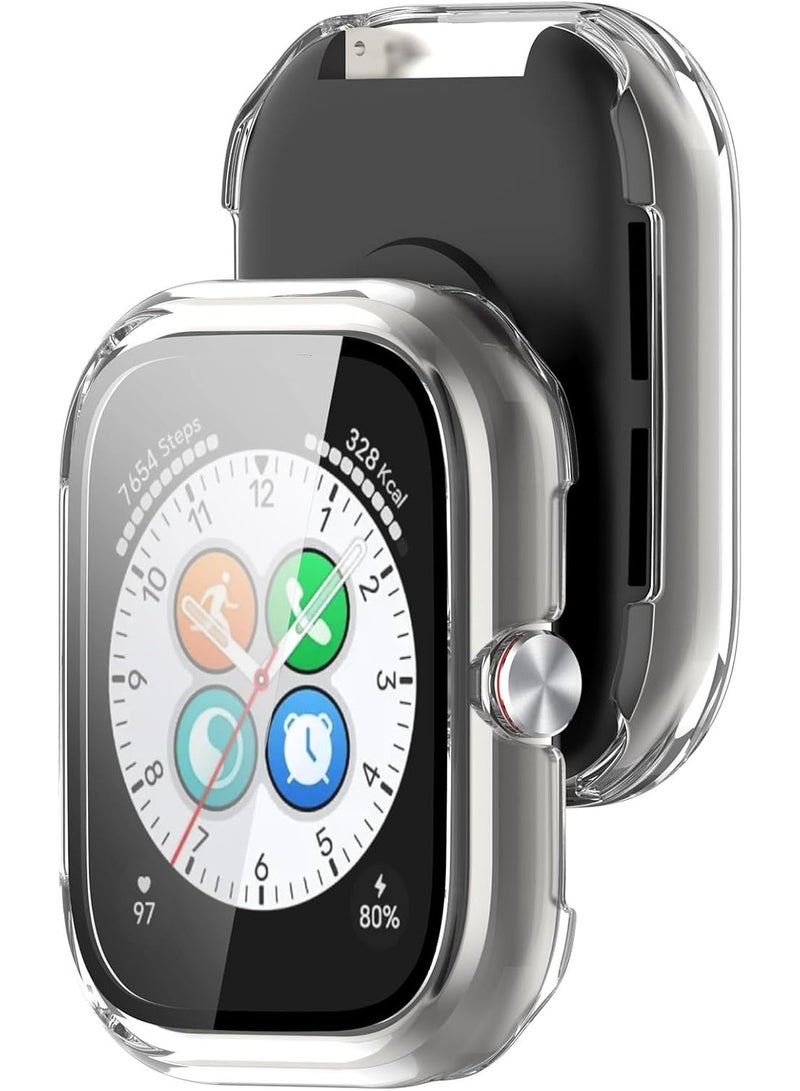 ChicVibe Case for Honor Choice Watch, PC Shell+Tempered Glass Integrated Design,Anti Fall and Scratch Resistant, High-Definition and Transparent, Honor Choice Watch cover, Transparent - Image 3