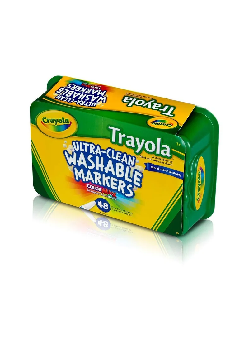 Crayola Trayola Ultra-Clean Washable Markers 48pcs