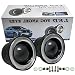 Kqiang 2PCS Car Angel Eye Fog Light 25 Round COB LED Fog Light White Angel Eye Projector with Halo RingsUniversal Vehicle DRL Daytime Driving Light Fog Lamp Bulbs White - Image 2