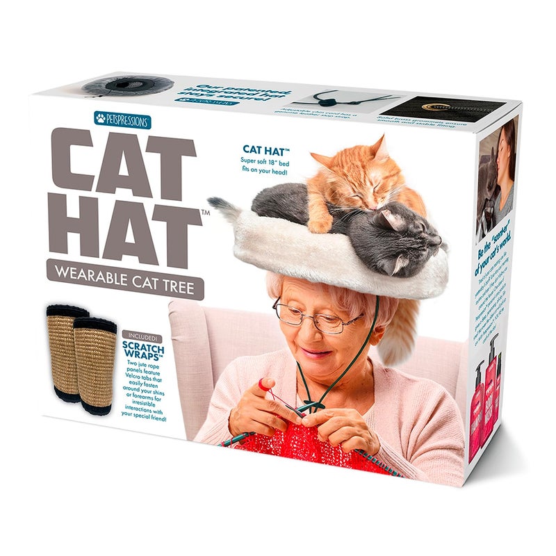 Prank Pack Cat Hat Prank Gift Box â€“ Funny Gag Gift Box for Cat Lovers, Birthdays, Holidays & White Elephant â€“ Realistic Joke Packaging, As Seen on Shark Tank (Empty Box) - Image 1