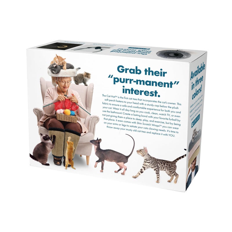 Prank Pack Cat Hat Prank Gift Box â€“ Funny Gag Gift Box for Cat Lovers, Birthdays, Holidays & White Elephant â€“ Realistic Joke Packaging, As Seen on Shark Tank (Empty Box) - Image 2