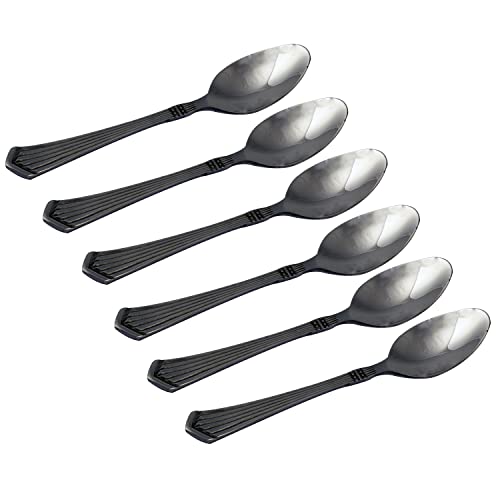 Kishco Symphony Stainless Steel Coffee Spoon Set - Pack of 6 - Image 1