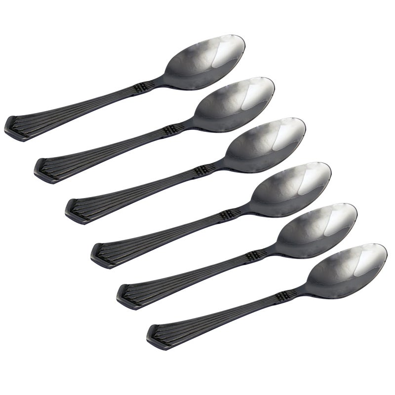 Kishco Symphony Stainless Steel Coffee Spoon Set - Pack of 6 - Image 5