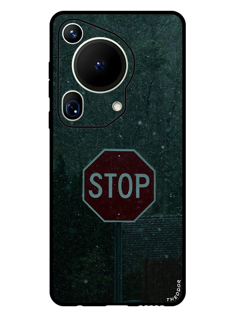 Theodor Protective Case Anti Scratch Shock Proof Bumper Cover For Huawei Pura 70 Ultra Stop Sign - Image 1