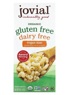 Jovial Organic Gluten Free Dairy Free Vegan Mac 6 oz (170 g) 