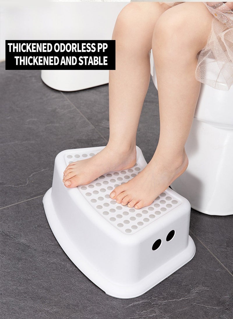 BEIRUI Children's Footstool Toddler Sink Footstool for Kitchen Bathroom Safety base can be used as a toilet training stool Footstool for Kitchen Bathroom Toothbrushable - Image 3
