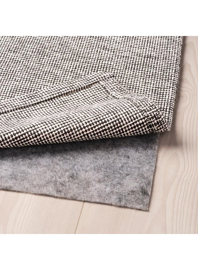 erorex Rug, Flatwoven, Black/Natural, 155X220 Cm - Image 4