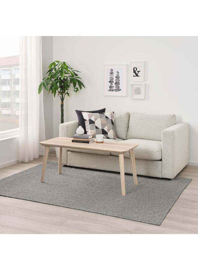 erorex Rug, Flatwoven, Black/Natural, 155X220 Cm - Image 3