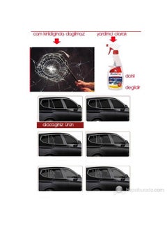 Carub Anti-Scratch SUPER BLACK Window Film 6 Mt x 50 cm  - Image 2