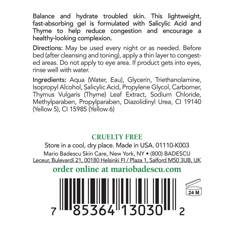 Mario Badescu Anti Acne Serum for Combination & Oily Skin | Clarifying Gel-Serum that Tackles Clogged Pores | Formulated with Salicylic Acid and Glycerin | 1 FL OZ - Image 2
