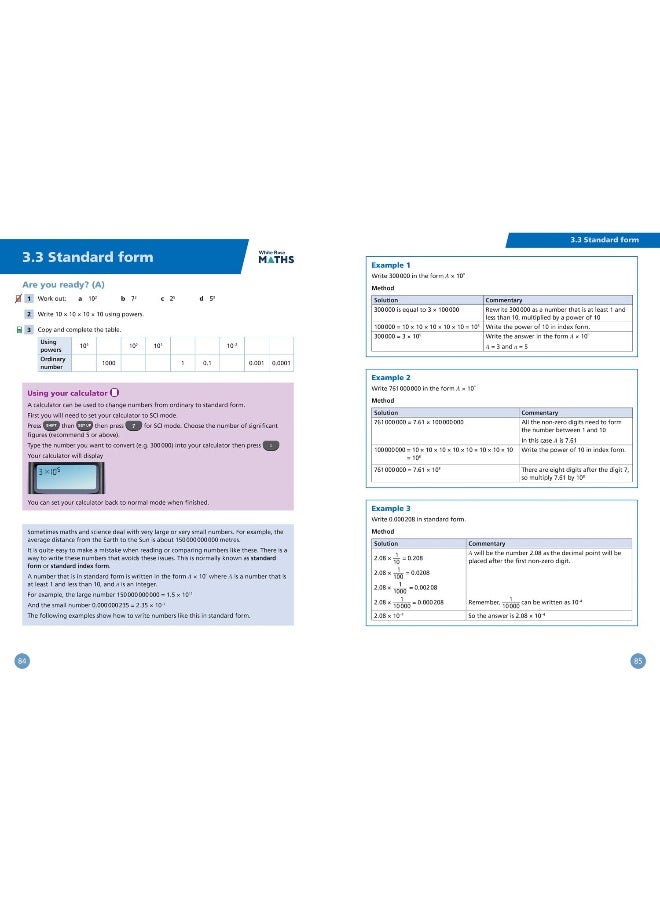 AQA GCSE 9-1 Foundation Student Book 1 (White Rose Maths) - Image 5