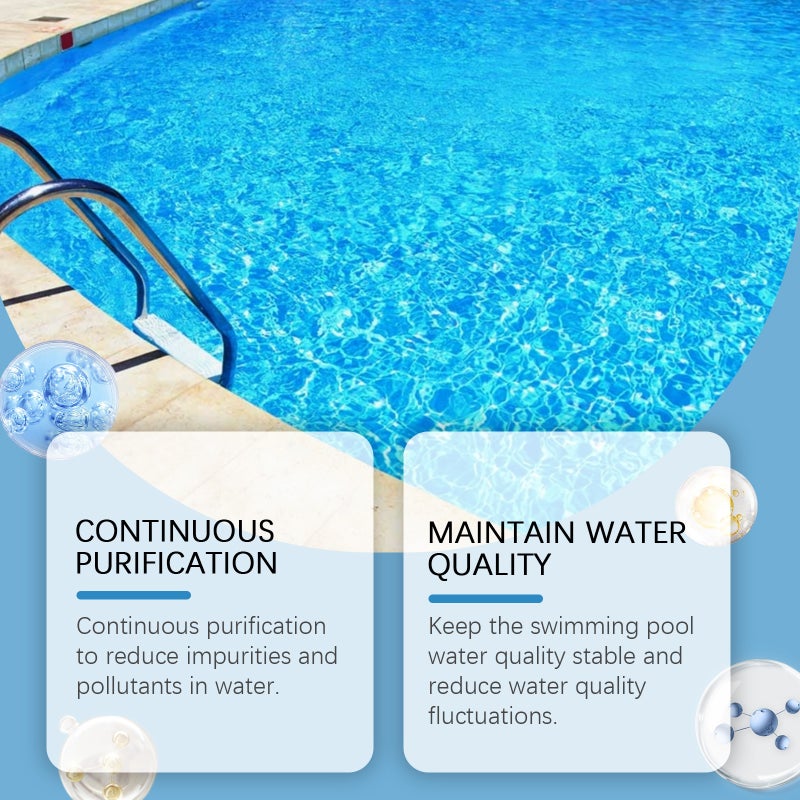HozoneX Pool Cleaning Chlorine Tablets - Effervescent Water Treatment for Deep Stain  Removal - Image 1