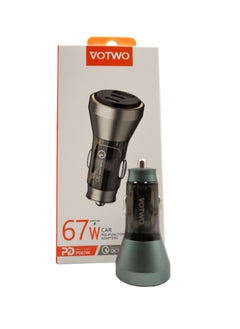 VOTWO Transparent car charger head with a power of 67 watts  - Image 1