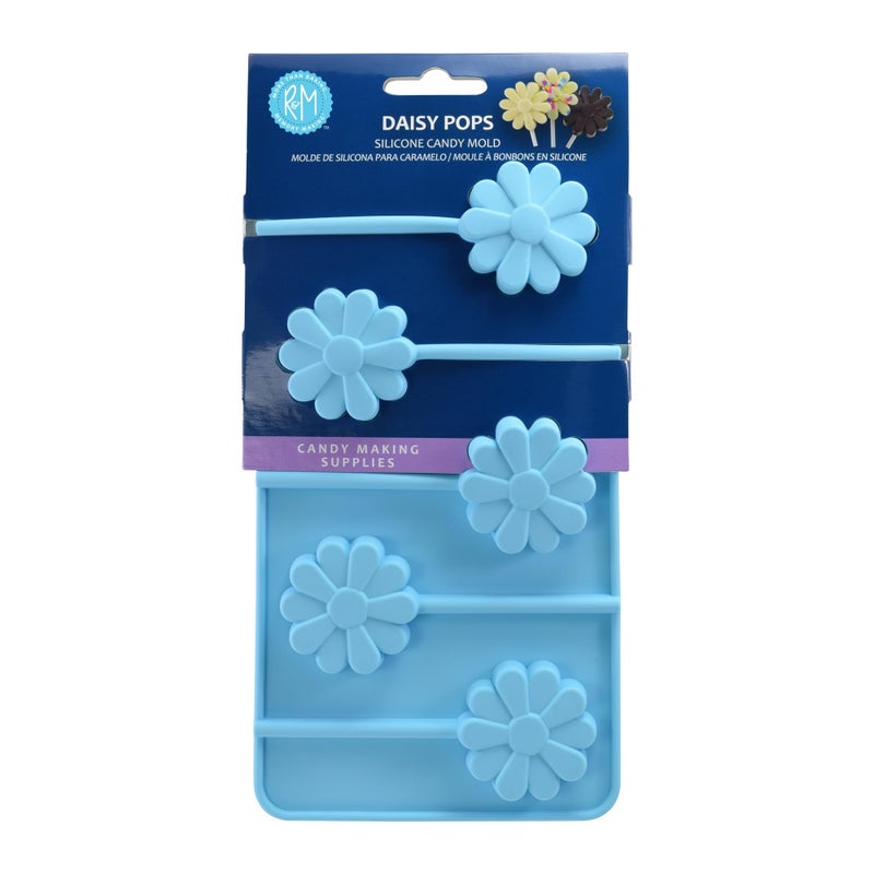 RM International 9001 Daisy Pops Silicone Mold for Candy and Cake Pops