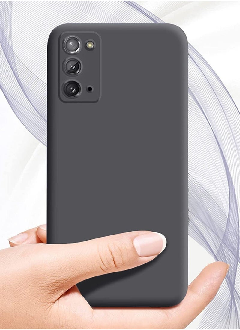 Raxoom Silicone Case for Samsung Note 20 Ultra, Silky-soft touch Full-Body Protective Case, Shockproof cover with Microfiber Lining - Image 2